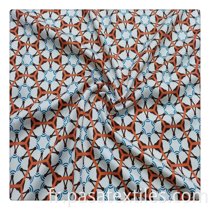 Custom Satin Print Fabric